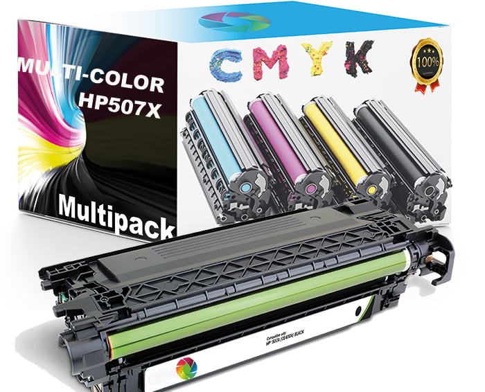 Toner voor HP LaserJet Enterprise 500 Color M551xh | 4-pack multicolor