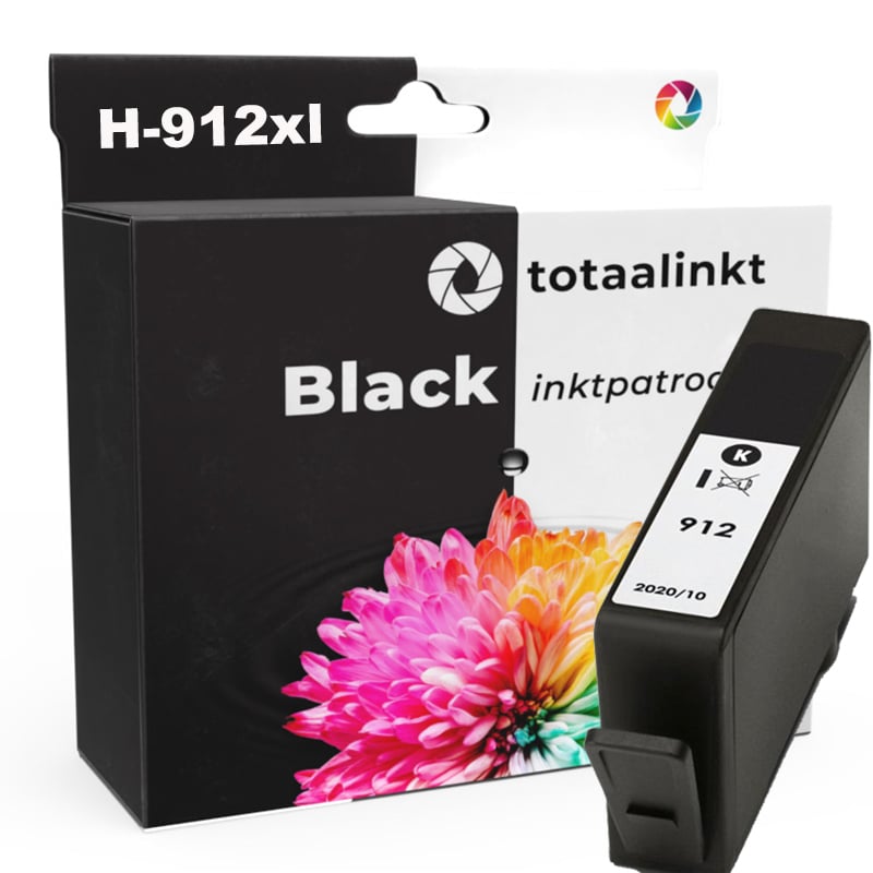 Inktpatroon voor HP OfficeJet 8012 | Zwart