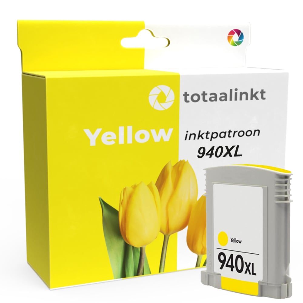 Inktcartridge voor HP OfficeJet Pro 8000 | geel