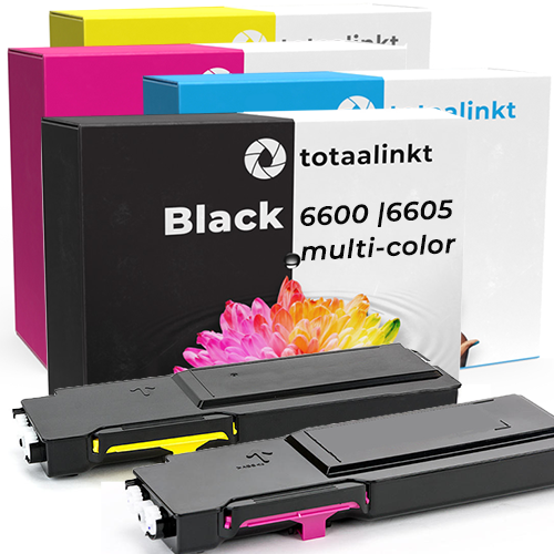 Toner voor Xerox WorkCentre 6605dnm kleurenprinter | 4-pack multicolor