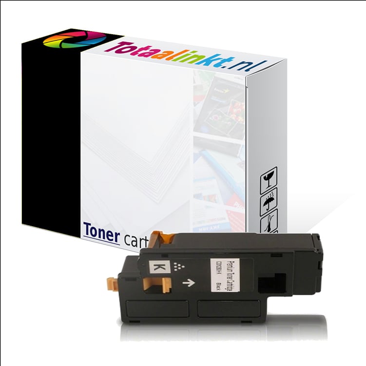 Toner voor Dell C1660 Color laserprinter | zwart
