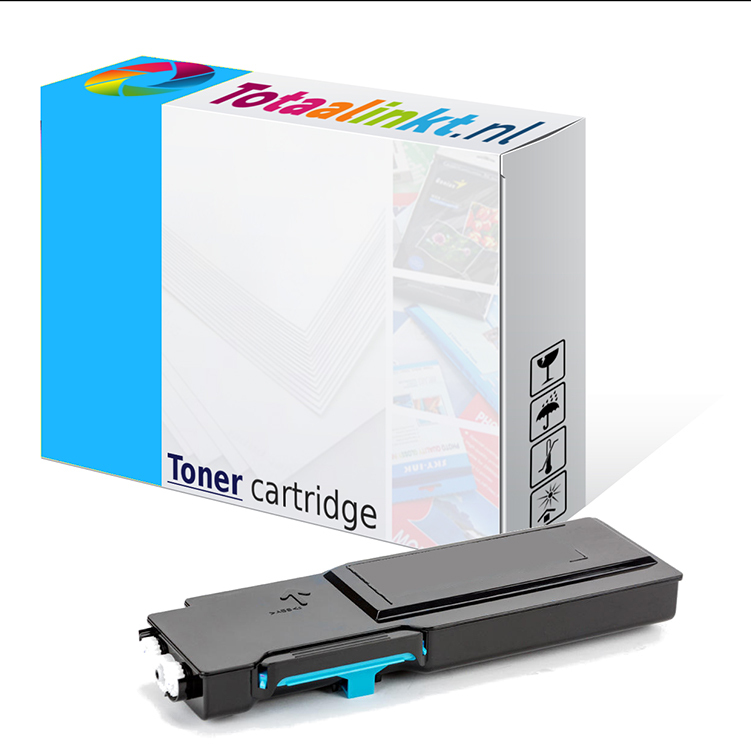 Toner voor Dell C2665 Color laserprinter | blauw