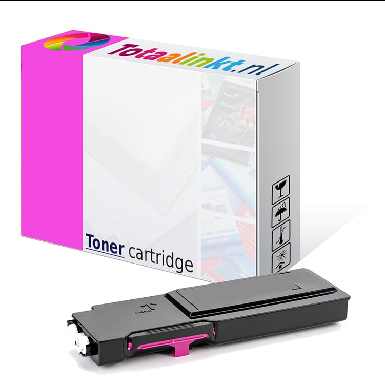 Toner voor Dell C2665dnf Color laserprinter | rood