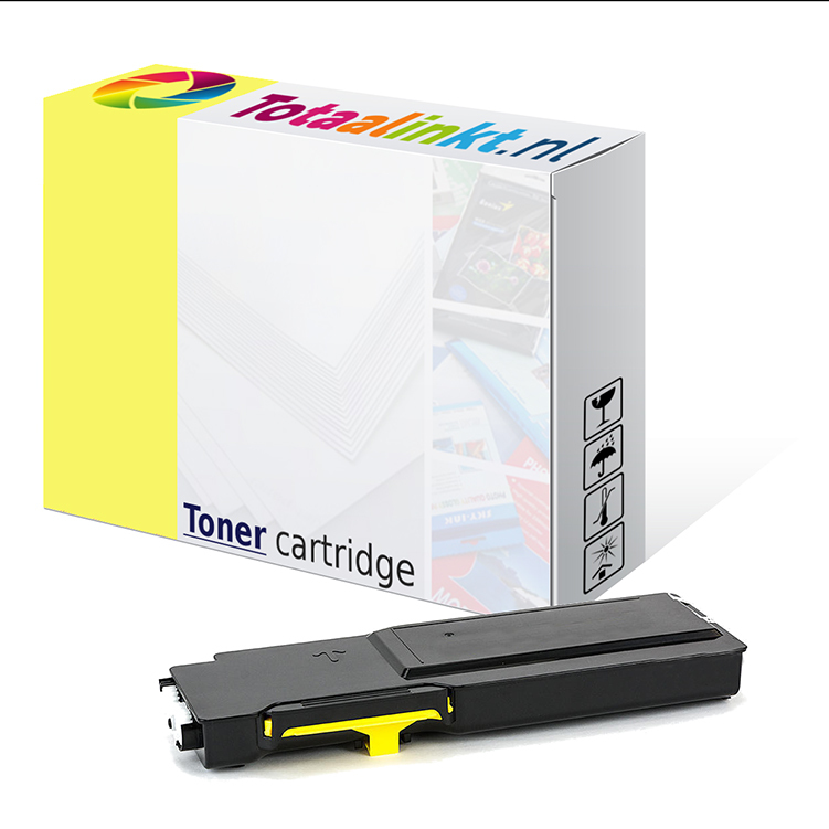 Toner voor Dell C2665d Color laserprinter | geel