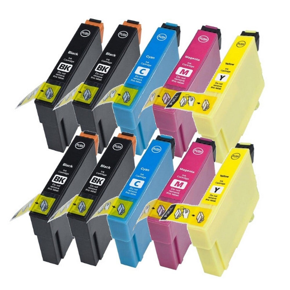 Inktcartridge voor Epson T061-C13T06154010 | 10-pack multicolor
