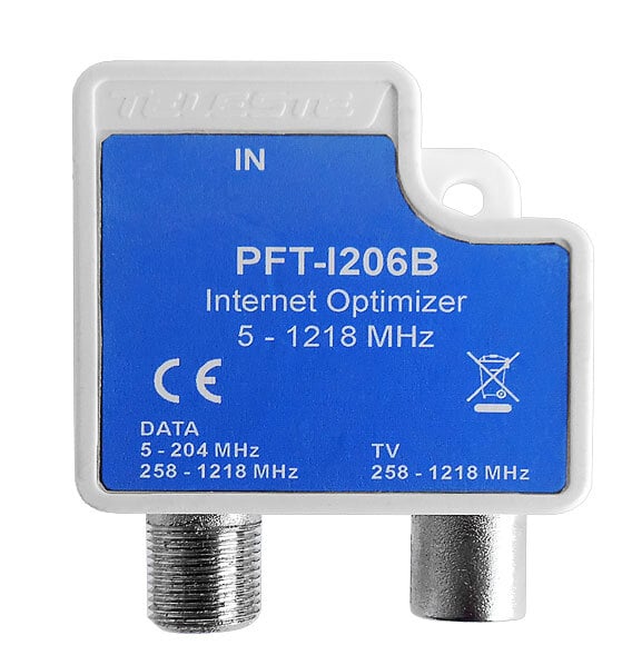 PFT-I206B - Push on Filter 204/258-1218MHZ