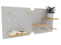 BamBOE pegboard/wit