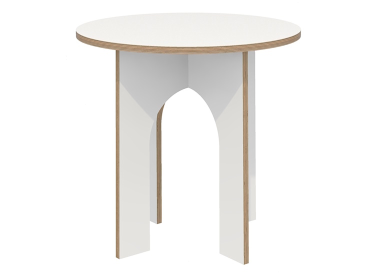 Keukenhof tafel bso rond 60cm/wit