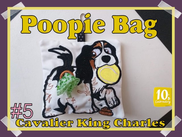 Poopie Bag 5 Cavalier King Charles