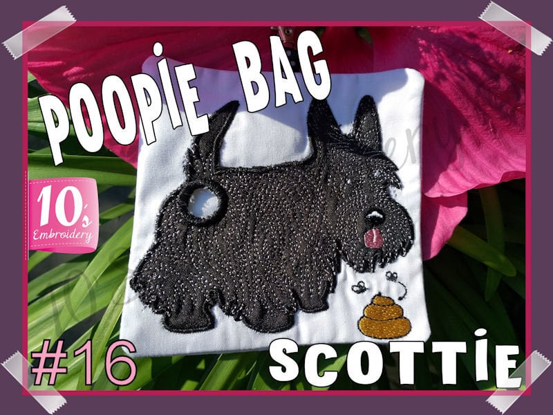 Poopie Bag 16 Scottie
