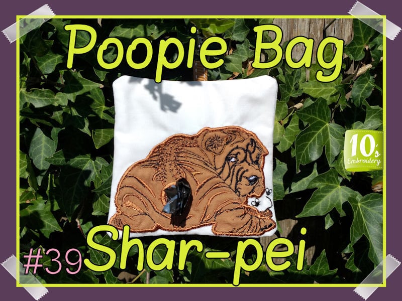 Poopie Bag 39 Shar-Pei