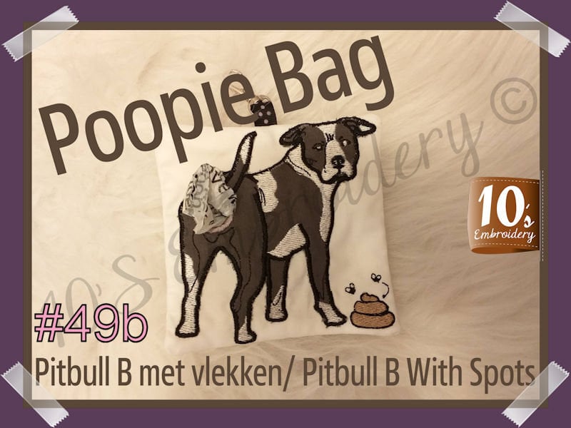 Poopie Bag 49 Pitbull B Spots