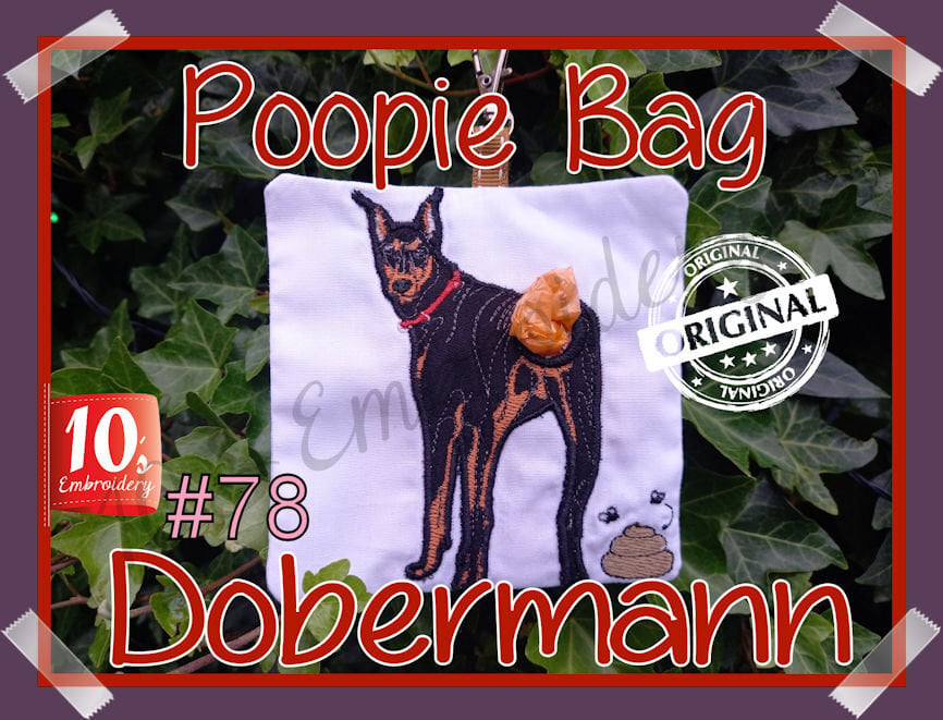 Poopie Bag 78 Dobermann