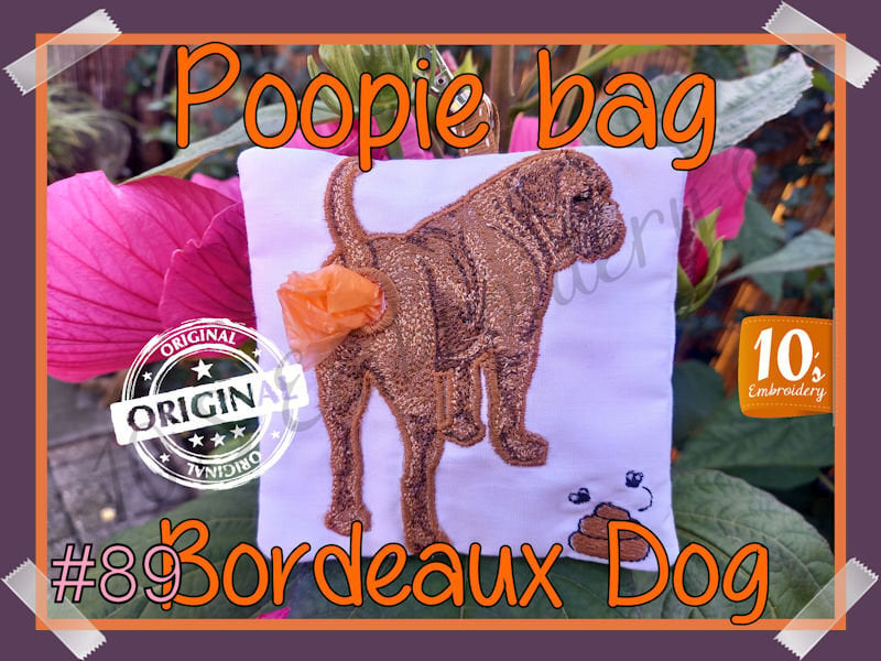 Poopie Bag 89 Bordeaux Dog