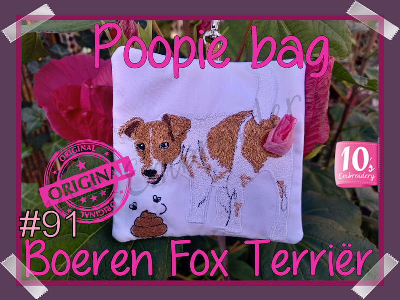 Poopie Bag 91 Boeren Fox Terrier