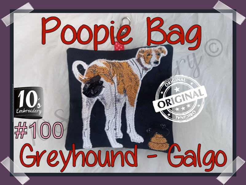 Poopie Bag 100 Greyhound - Galgo