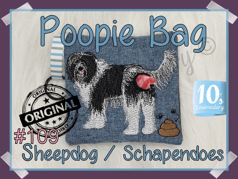 Poopie Bag 109 Schapendoes-Sheepdog