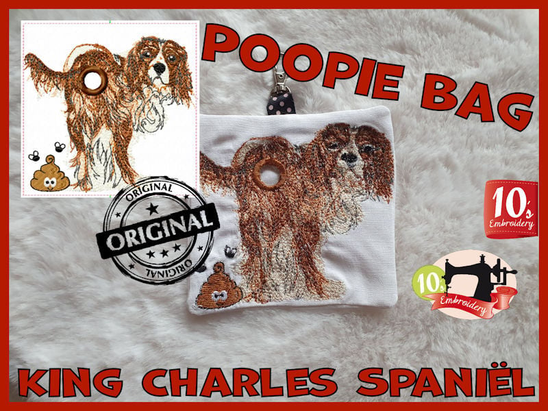 Poopie Bag 140 King Charles Spaniel