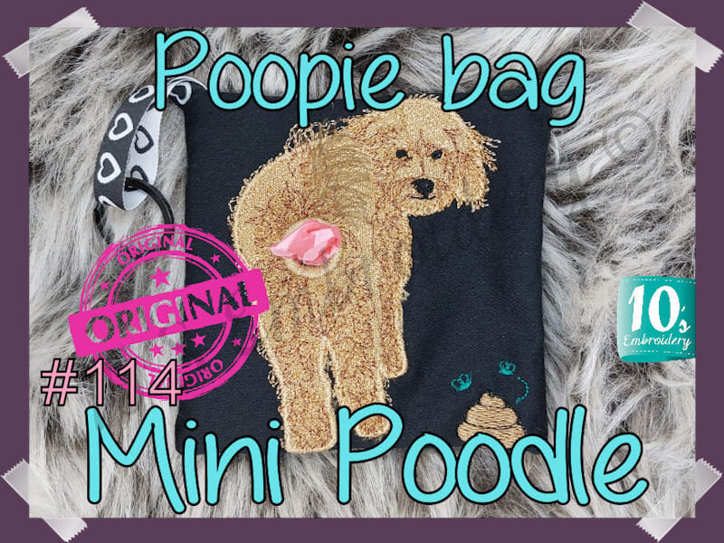 Poopie Bag 114 Mini Poodle