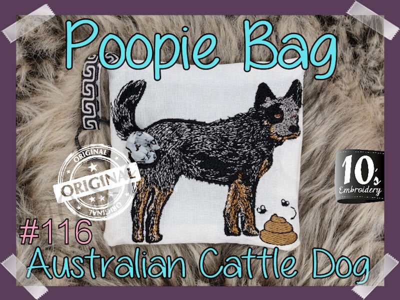 Poopie Bag 116 Australian Cattle Dog