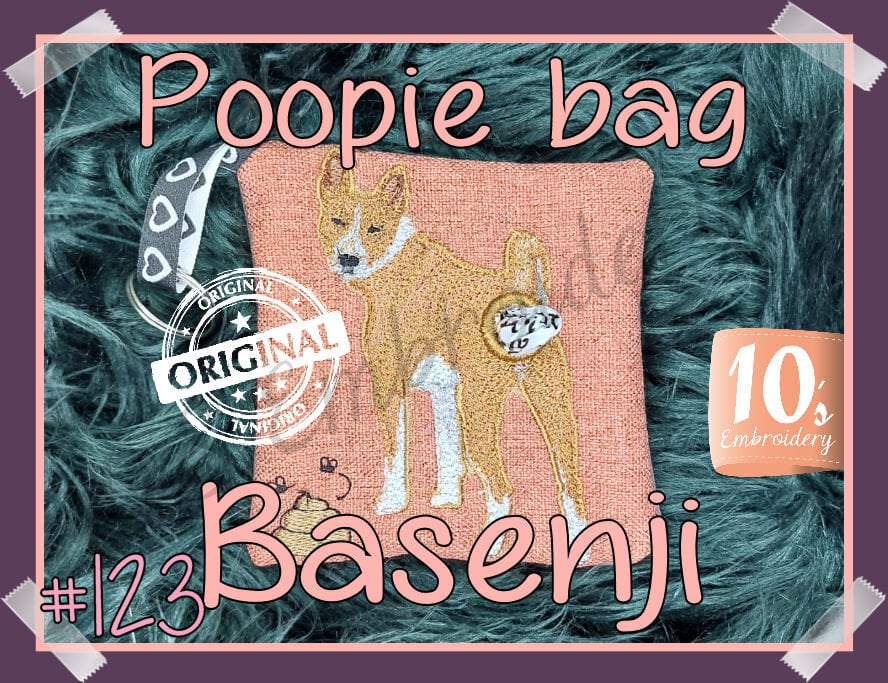Poopie bag 123 Basenji