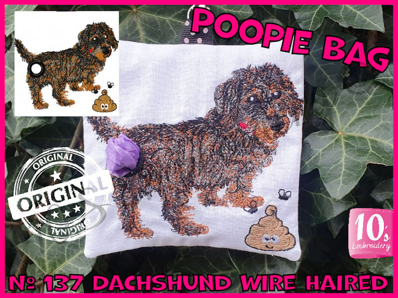 Poopie Bag 137 Dachshund Wire Haired