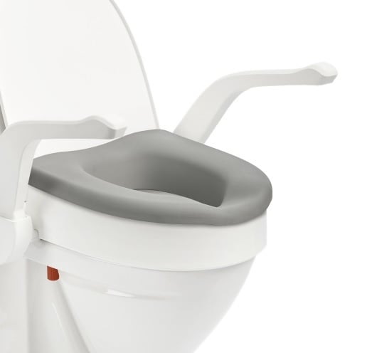 Zachte zitting voor Design toiletverhoger