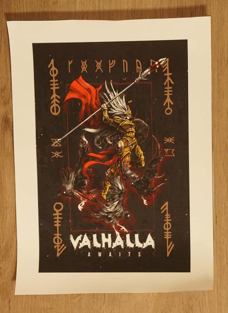 Canvas poster " Valhalla "