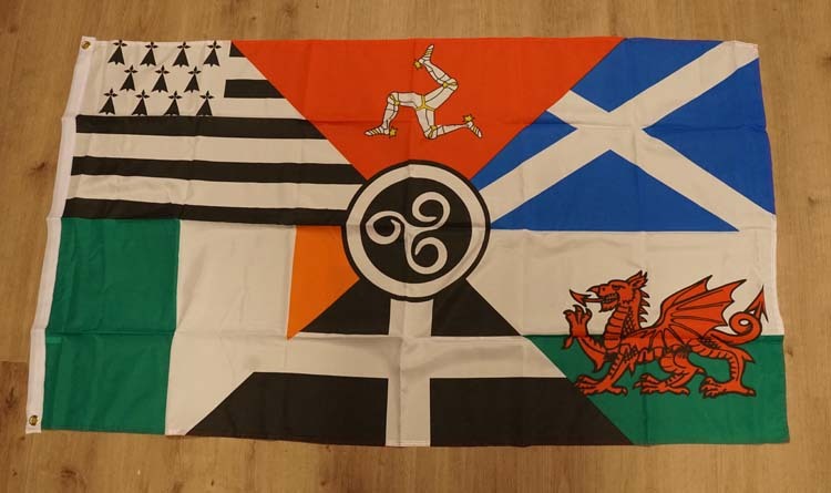 Vlag " Celtic Nations "