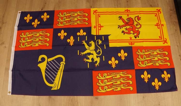 Vlag " Royal Banner 1689 - 1702 William III "
