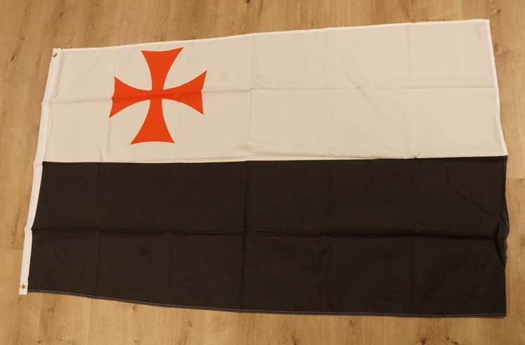 Vlag " Tempeliers kruisvaarten "