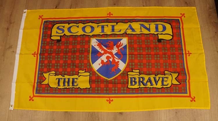 Vlag " Scotland The Brave "