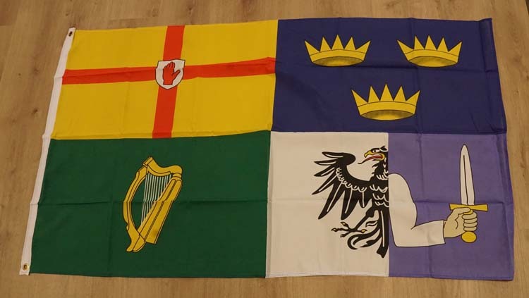 Vlag " 4 provinces Ireland "