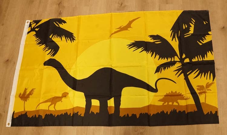 Vlag " Dinosaurus "