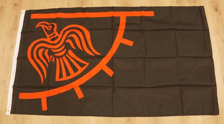 Vlag " Odinic Raven "