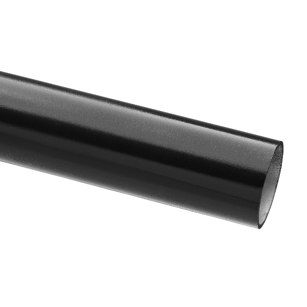 Aluminium buis Ø 26,9 mm Zwart