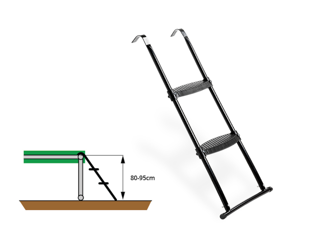 EXIT Trampoline ladder voor Framehoogte: van 80-95 cm