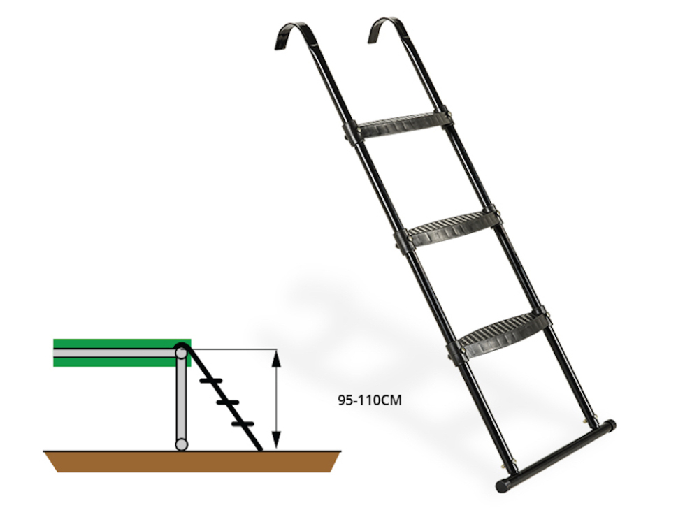 EXIT Trampoline ladder voor Framehoogte: van 95-110cm