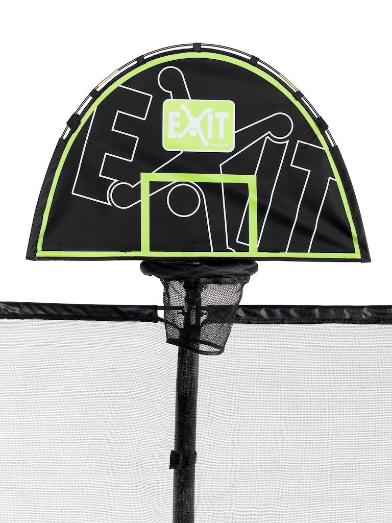 EXIT Trampoline basket with foam ball Basketbalring voor trampolines