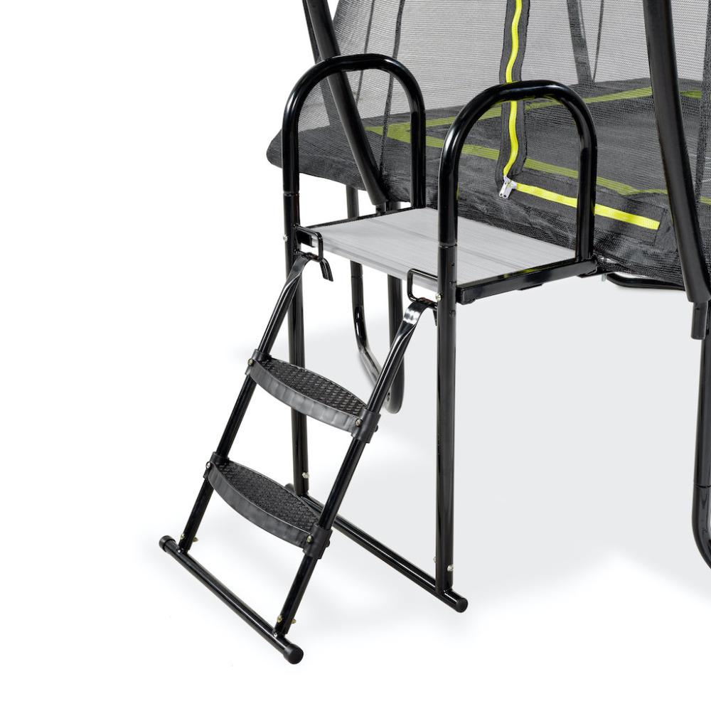 EXIT Trampoline platform met ladder voor Framehoogte: van 65-80cm