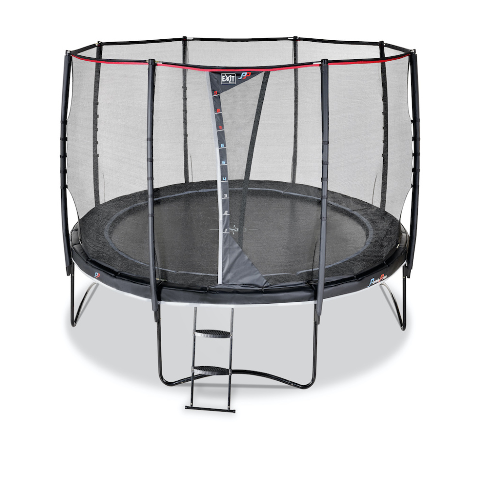 EXIT PeakPro trampoline diameter 305cm - zwart