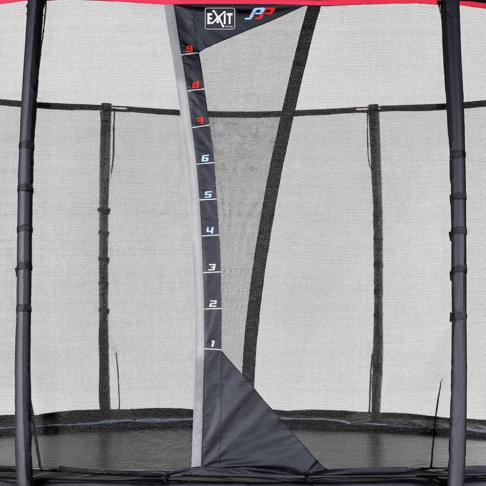 EXIT PeakPro trampoline diameter 427cm - zwart