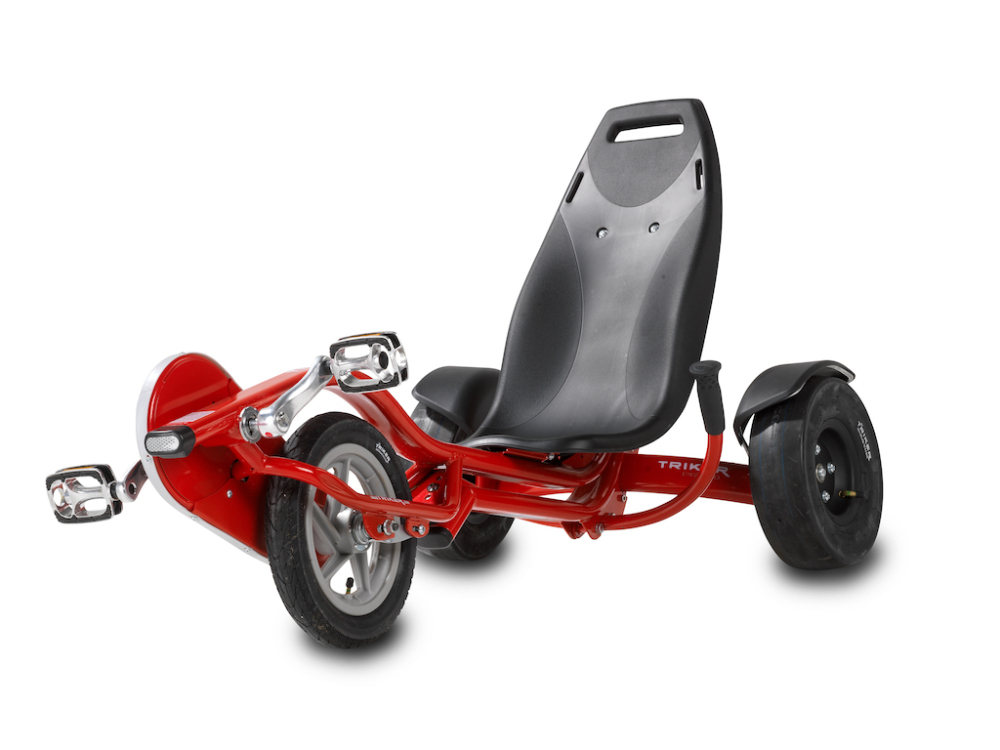 EXIT Triker Pro 100 Red driewieler Jongeren Vooraandrijving Liggend