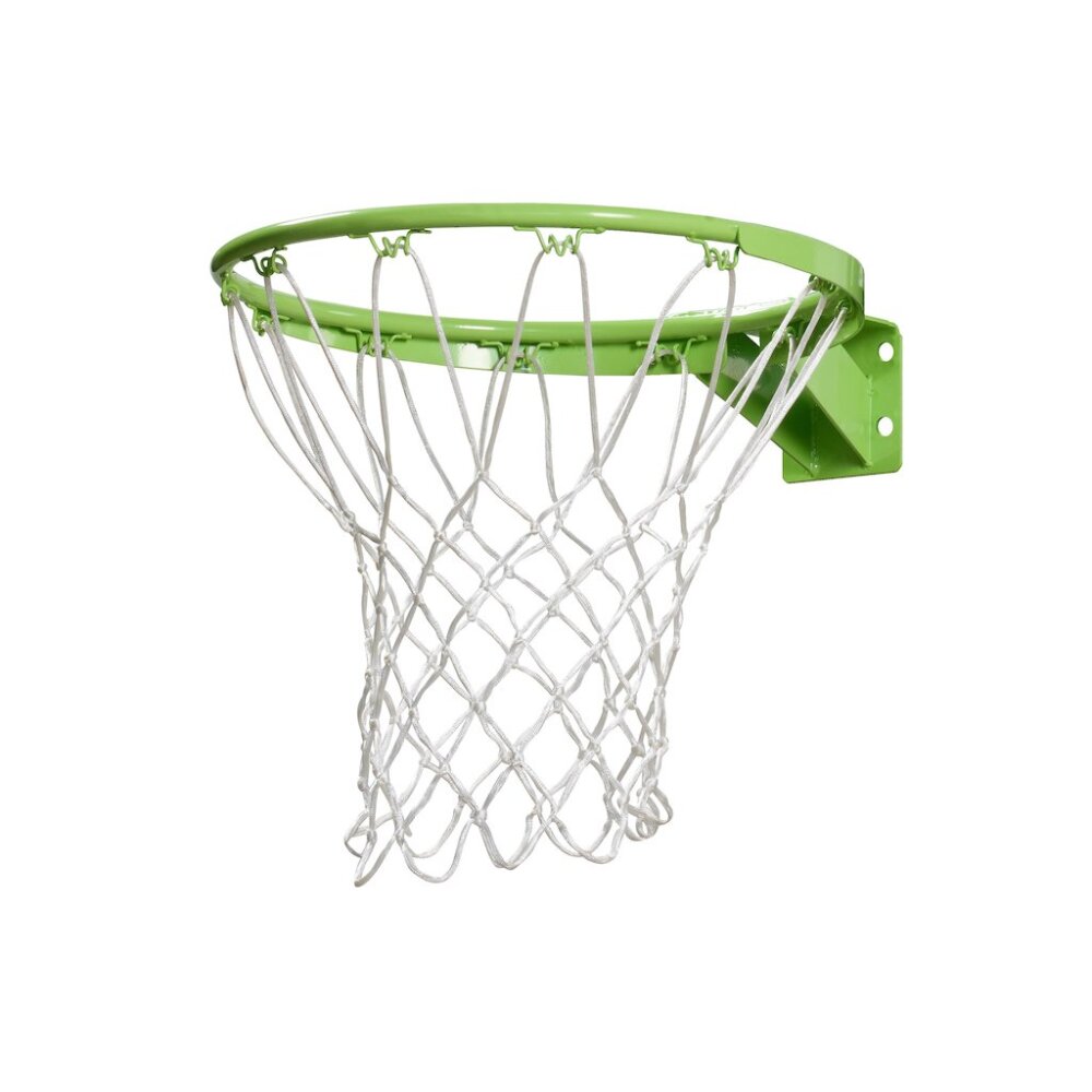 EXIT Galaxy Ring + Net basketbalring 45 cm Groen Metaal Binnen/buiten