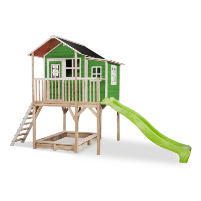 EXIT Loft 750 houten speelhuis - groen