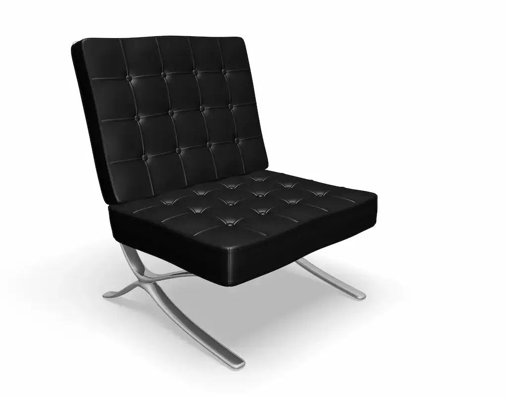 Lederen design fauteuil
