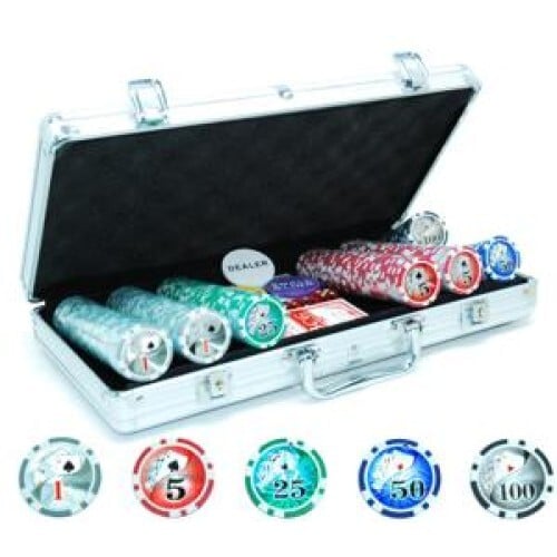 Poker koffer alu.300 Laser-fiches 11 gr.HOT