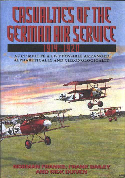Casualties of the German Air Service 1914-1920