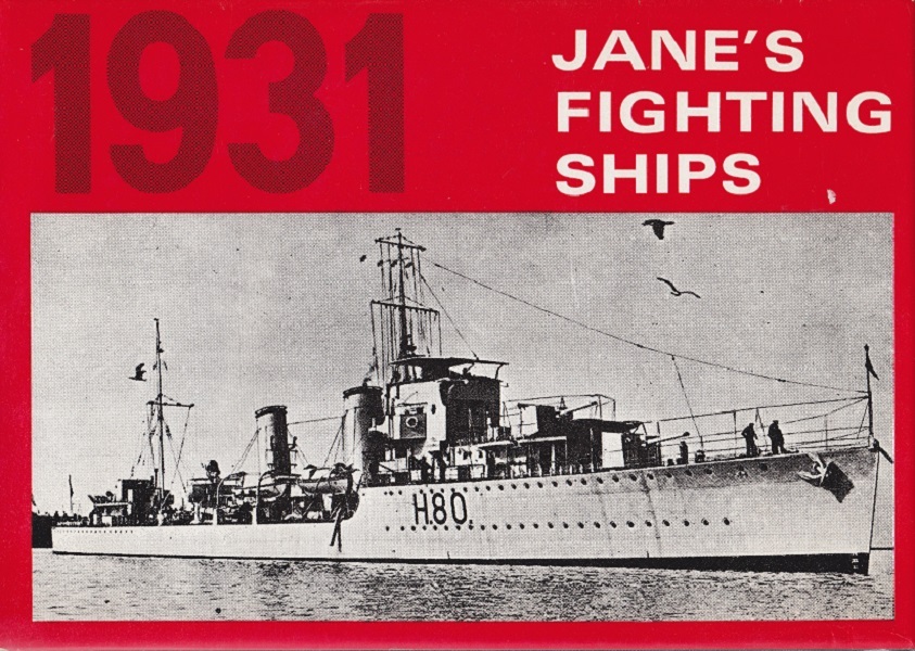 Jane\'s fighting ships 1931 (reprint 1973)