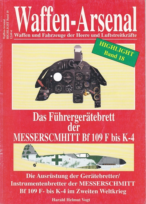 Das F&uuml;hrerger&auml;tebrett der Messerschmitt Bf109 F bis K-4
